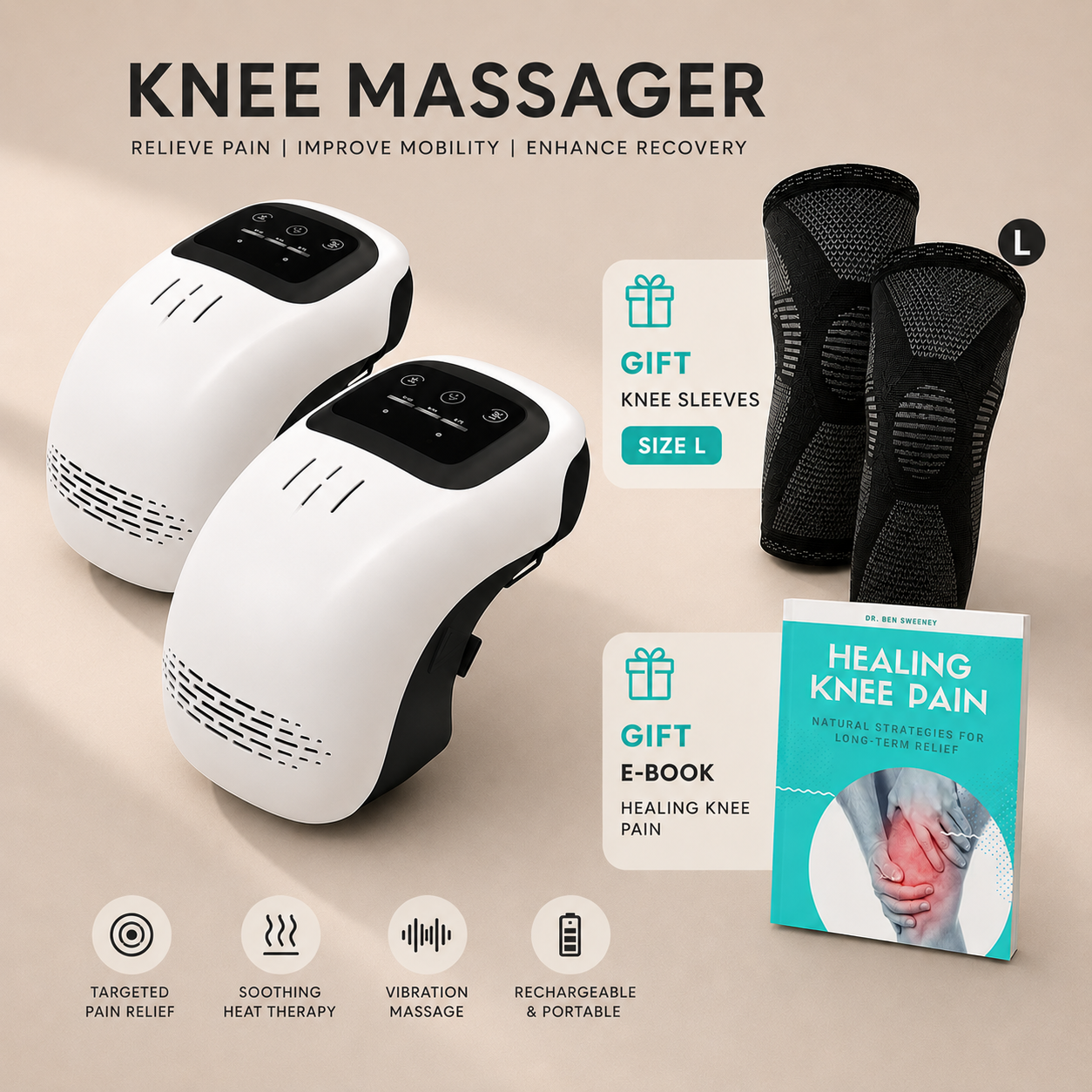 LEMIX™ Ultra 4 in 1 Knee Therapy Device