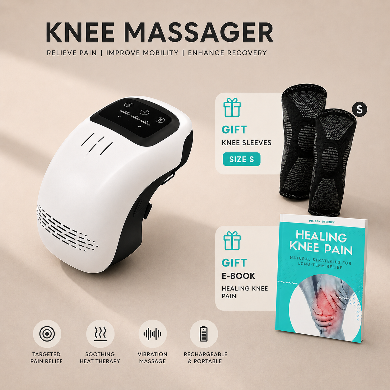 LEMIX™ Ultra 4 in 1 Knee Therapy Device
