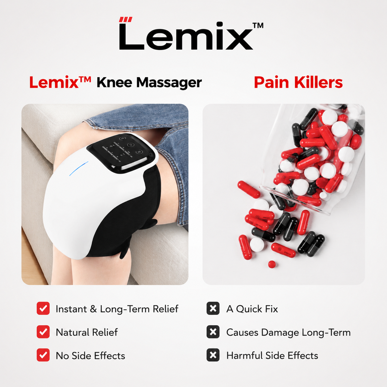 LEMIX™ Ultra 4 in 1 Knee Therapy Device