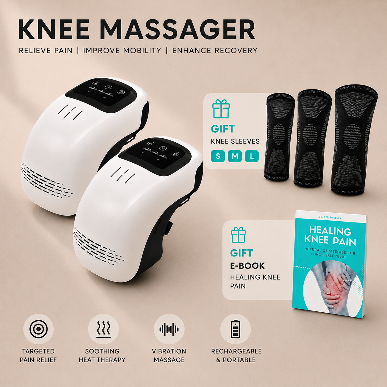 LEMIX™ Ultra 4 in 1 Knee Therapy Device